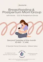 New Mom & Breastfeeding Support Group (Tuesday Mission Valley)