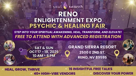 SoulSearch Reno Enlightenment Expo Psychic & Healing Fair