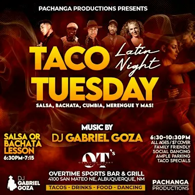 TACO TUESDAY - LATIN NIGHT!