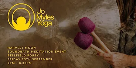 Soundbath Meditation Event for the Harvest Moon!