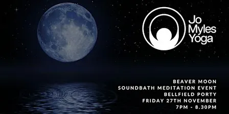 Soundbath Meditation Event for the Beaver Moon!