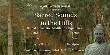 Sacred Sounds in the Hills - Sound Journey (3pm) (1 space left)
