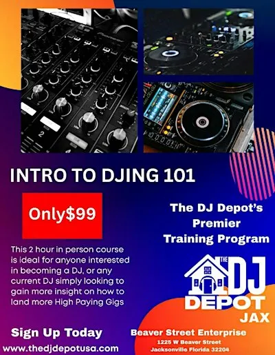 Master the Basics at Intro to Djing 101 Training Class
