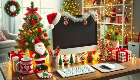 December workplace decoration competition
