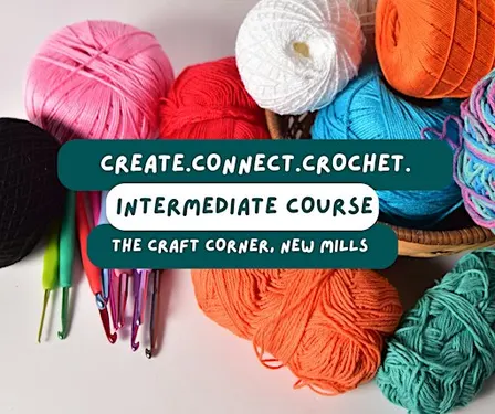 Intermediate crochet course - 4-session course (4x2 hours)