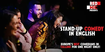 RED MIC • Tallinn • Stand up Comedy in English