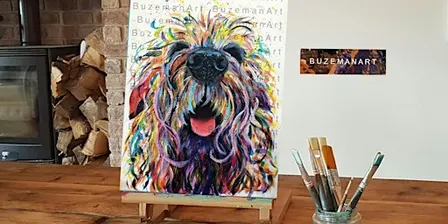 Painting workshop ‘Shaggy Dog’ @ Waters’ Edge Visitor Centre, Humberside