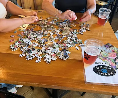 November Speed Puzzling at Bear Chase Brewing Company!