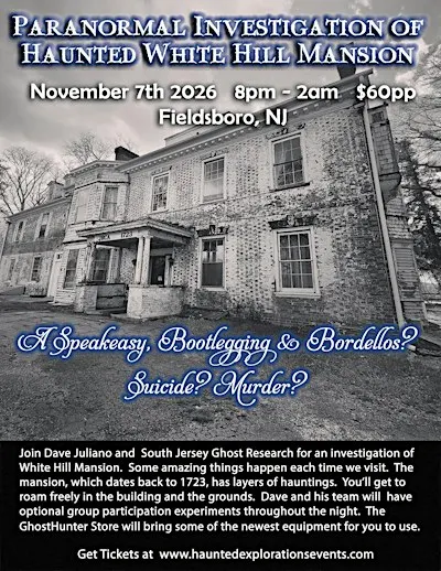 Investigate White Hill Mansion with Dave Juliano