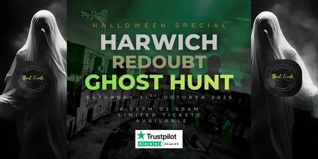 Halloween Special Ghost Hunt At Harwich Redoubt.