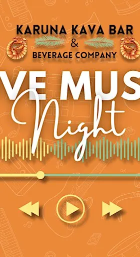 LIVE Music at Karuna Kava Bar Every Saturday