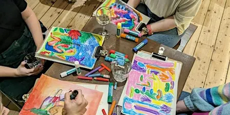 October's Letchworth Late: Drink & Draw with Alexa Loy