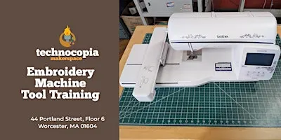Embroidery Machine Tool Training