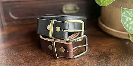 LeatherCraft: Make a Belt & Keychain