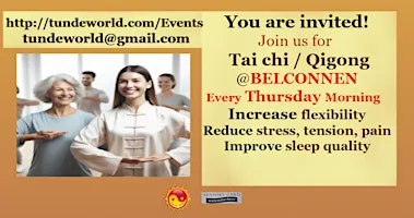 Tai Chi & Qigong in Belconnen, ACT Thursdays, 11:00-12:00