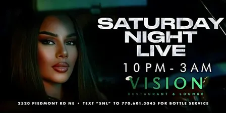 SATURDAY NIGHT LIVE @VISION LOUNGE