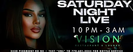 SATURDAY NIGHT LIVE @VISION LOUNGE