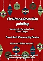 Ceramic Christmas decoration painting workshop