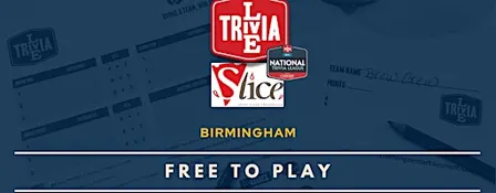 Weekly Live Trivia Nights at Slice Pizza & Brew - Birmingham
