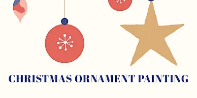 Ceramic Christmas decoration painting workshop