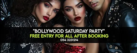 BIGGEST SATURDAY BOLLYWOOD TECHNO PARTY : Free Entry