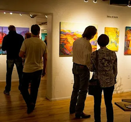 Expocision y venta de cuadros en Galeria Arte Vivo