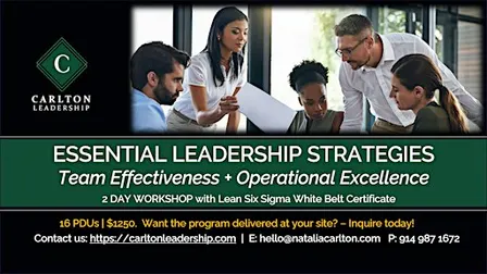 Master Essential Leadership Strategies | October 13 - 14