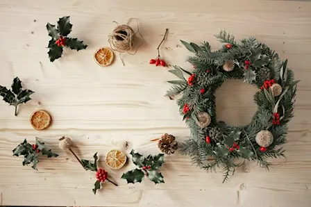Christmas Luxury Wreath Workshop - Tickton Methodist Church Hall