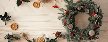 Christmas Luxury Wreath Workshop- Tickton Methodist Church Hall