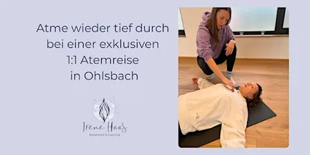 1:1 Breathwork Session - deine Auszeit zum Durchatmen