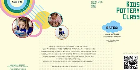 Kids Pottery Class