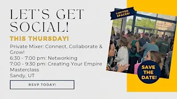 Networking Mixer/Social & Workshop!