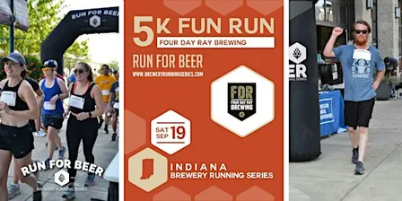 5k Fun Run x Four Day Ray  Brewing| 2026 Indiana Brewery Running Series