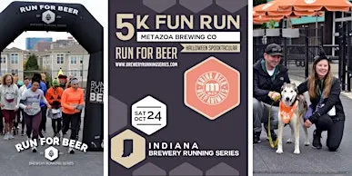 5k Fun Run x Metazoa Brewing | 2026 Indiana Brewery Running Series (21+)