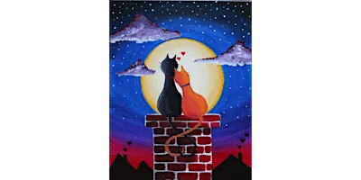 Purrfect Pair - Paint and Sip in Norfolk | Classpop!™
