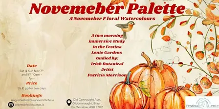 The November Palette: An Autmunal Watercolour Workshop