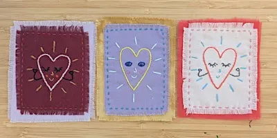 Silly Hearts Embroidery Workshop