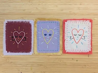 Silly Hearts Embroidery Workshop