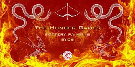 Hunger Games Theme Pottery Painting