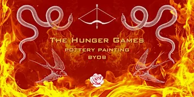 Hunger Games Theme Pottery Painting