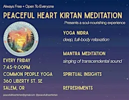 Yoga Nidra & Kirtan Meditation