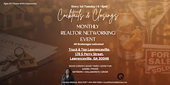 Cocktails & Closings | Gwinnett County Realtor Mixer