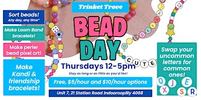 Bead Day at Trinket Trove!