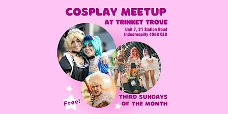 Cosplay Meetup at Trinket Trove