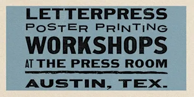 Letterpress Poster Printing Workshop
