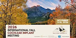 2026 Fall Cochlear Implant Meeting: Exhibitor Payment & Registration
