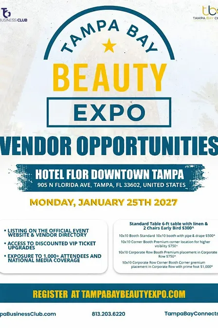 TAMPA BAY BEAUTY EXPO 2027
