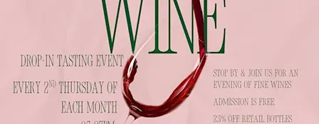Drop-In Wine Tasting