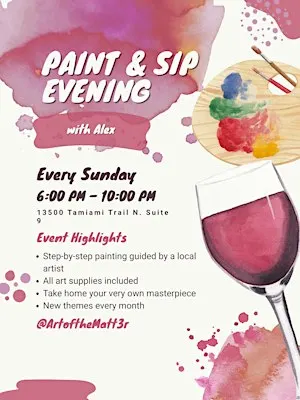 Paint and Sip with Alex