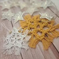 Macrame Snowflake Decoration Workshop